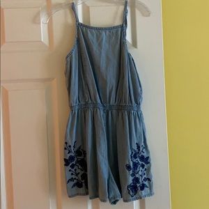 Blue romper !